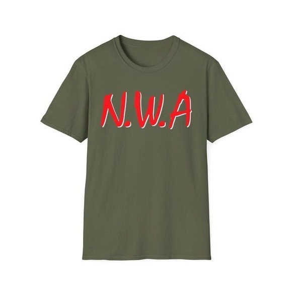 Other - Retro Hip Hop Vinyl Tee  NWA Straight